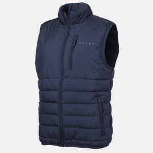 Volvo Word Mark - Naisten Kevyt Liivi - Navy, Musta